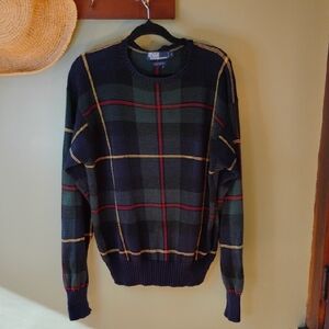 Polo by Ralph Lauren Multicolor Plaid Crewneck Sweater
